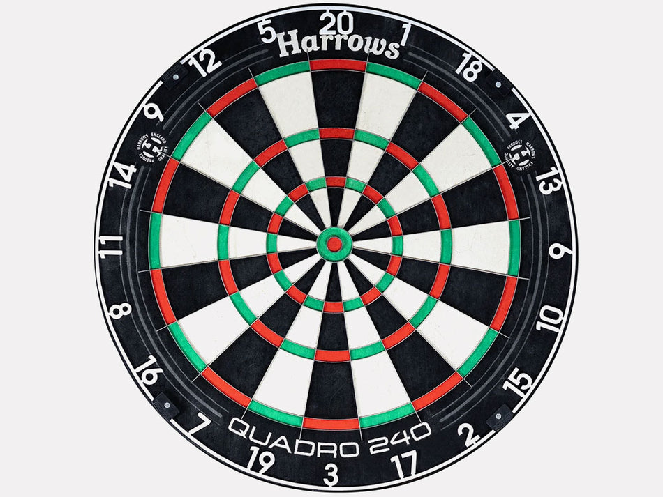 Harrows Quadro 240 Steel Tip Dartboard