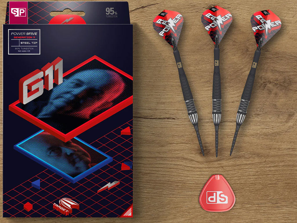 Target Phil Taylor Raw Power G11 Swiss Point Steel Tip Darts
