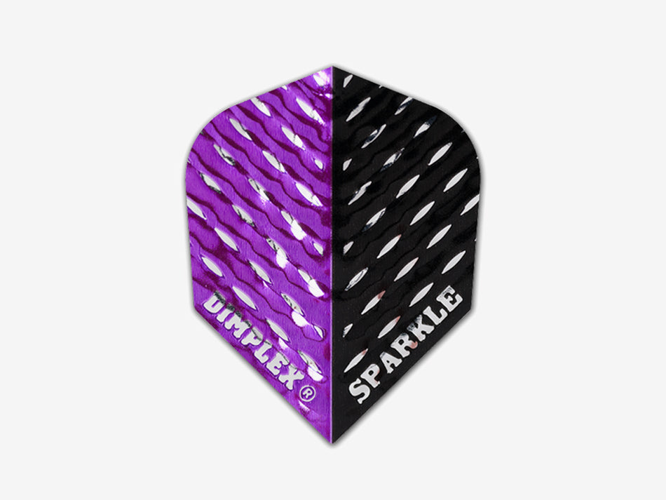 Harrows Dart Flights Shape  Dimplex Sparkle 2-Tone