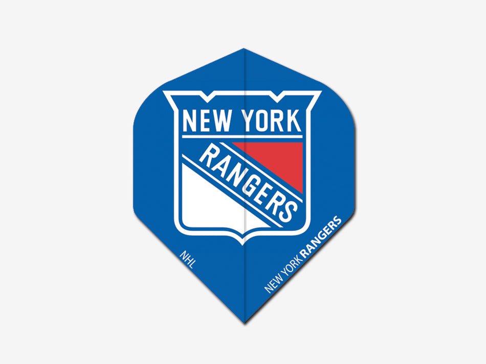 NHL Standard Dart Flights -NY Rangers